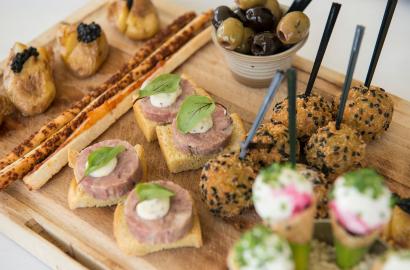 Canapes at Aldwyn's